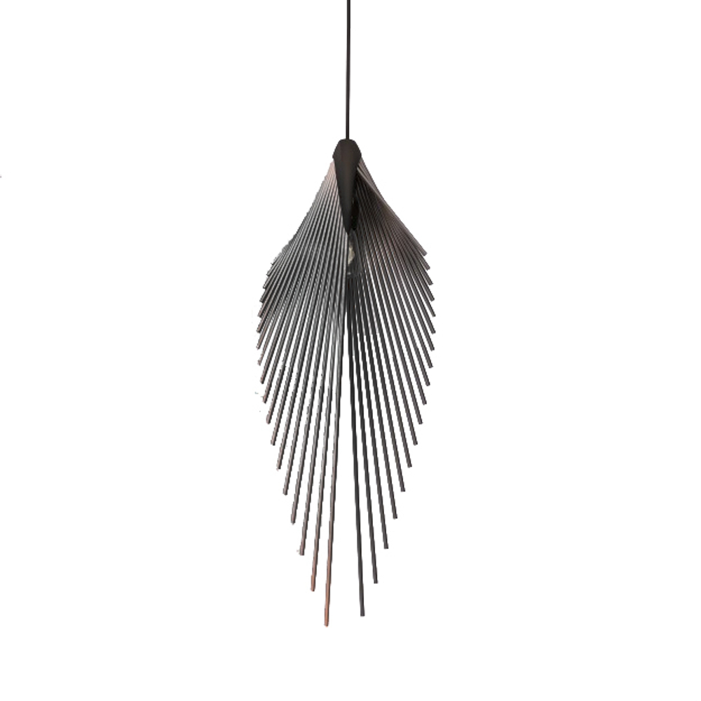 Pendant design lamp  Leaf by Loomiosa (Black)