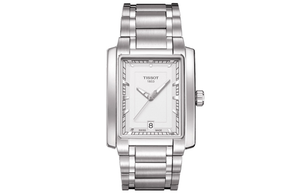 TISSOT Tianlang Collection Quartz Movement Women"s Watch 32.4mm White Dial Stainless Steel Case