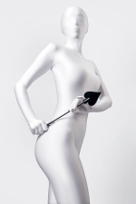 Черный стек 36см ToyFa Anonymo 310007