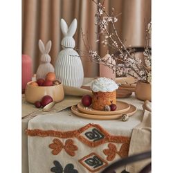 Дорожка на стол с вышивкой Abstract play из коллекции Ethnic, 45х150 см