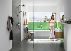 Душевая система Hansgrohe Crometta S 240 1jet с ом 27267000