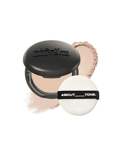 ABOUT TONE Blur Powder Pact - Компактная веганская пудра для лица (9 гр)