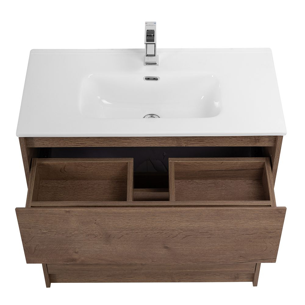 Тумба напольная с раковиной BelBagno KRAFT39-700/390-2C-PIA-RT