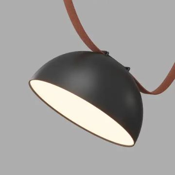 Трековый светодиодный светильник 24W 3000К DK5561-BK чёрный Belty Flow Denkirs