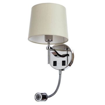Бра 1341/02 AP-2 хром Soprano Divinare