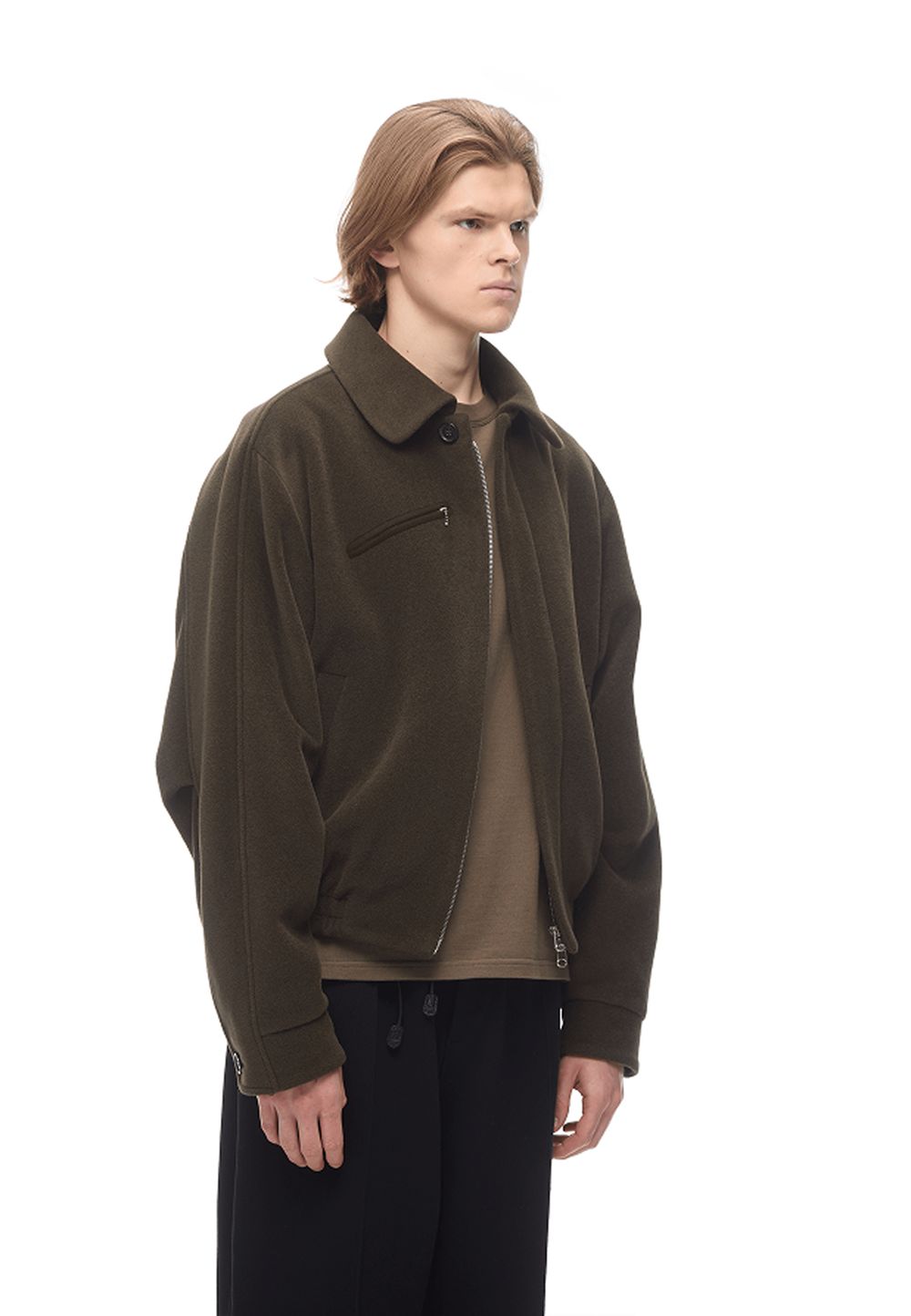 Бомбер Khaki Wool Jacket