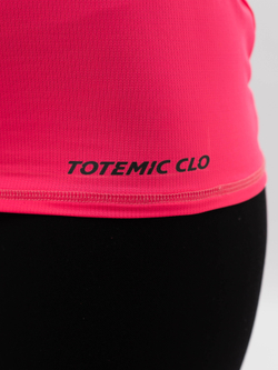 Футболка спортивная TOTEMIC CLO розовая