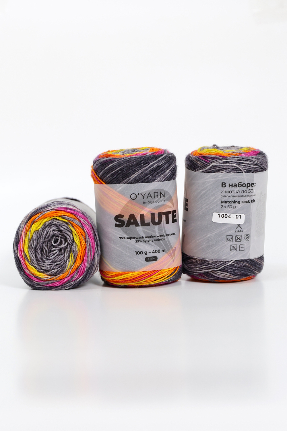 Пряжа O'Yarn SALUTE, 500г