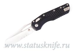 Нож Microtech MSI 210-11FRGTBK RAM-LOK Black G10 Partially Serratedфотография - 1