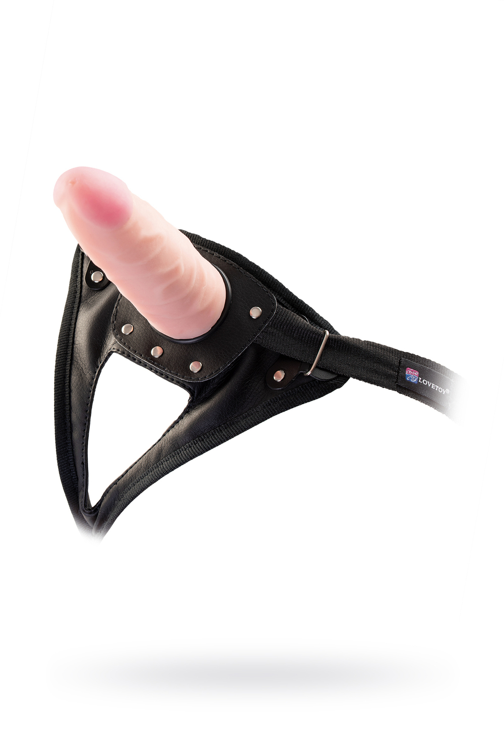 Страпон на креплении RealStick Strap-On Harley телесный 17,3 см