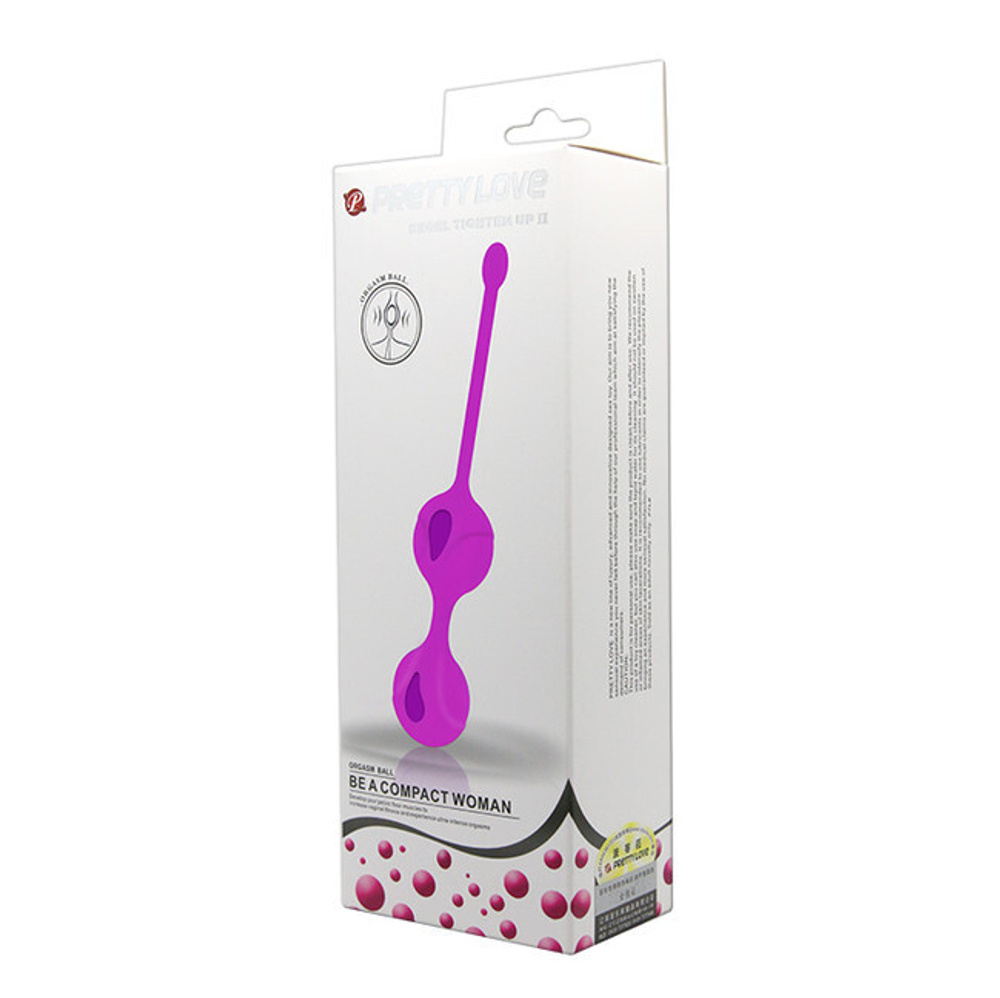 Вагинальные шарики Kegel Tighten Up II (Цвет: розовый)