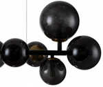 Подвесная люстра Indigo Molecola 11018/10P Black