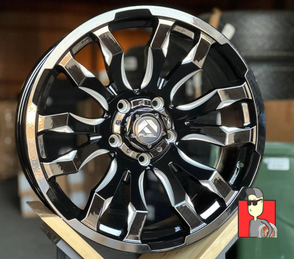 Комплект дисков Fuel Off-Road Blitz 19x8.5 et35 5x108