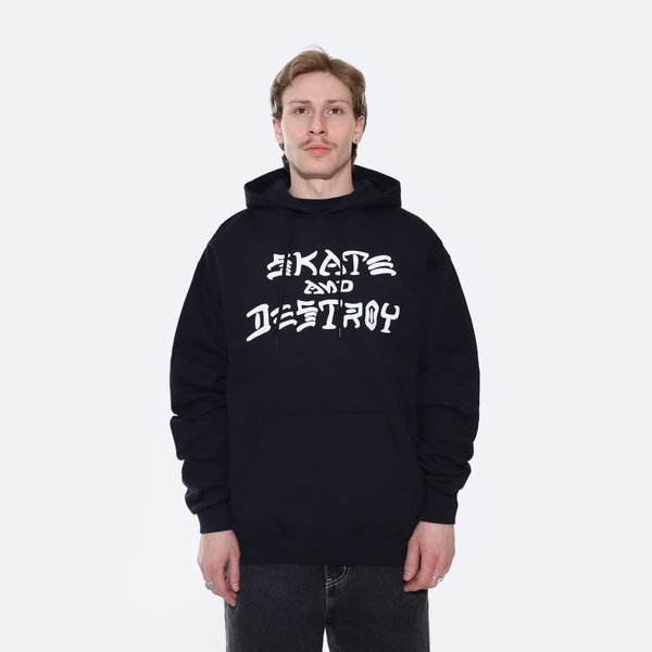 Худи Thrasher Skate & Destroy Hood (black) артикул: - купить в магазине Дайс
