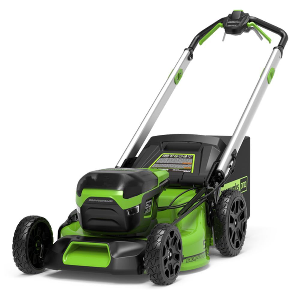 Газонокосилка самоходная Greenworks 60V (51 см) Арт. 2514307 бесщеточная аккумуляторная