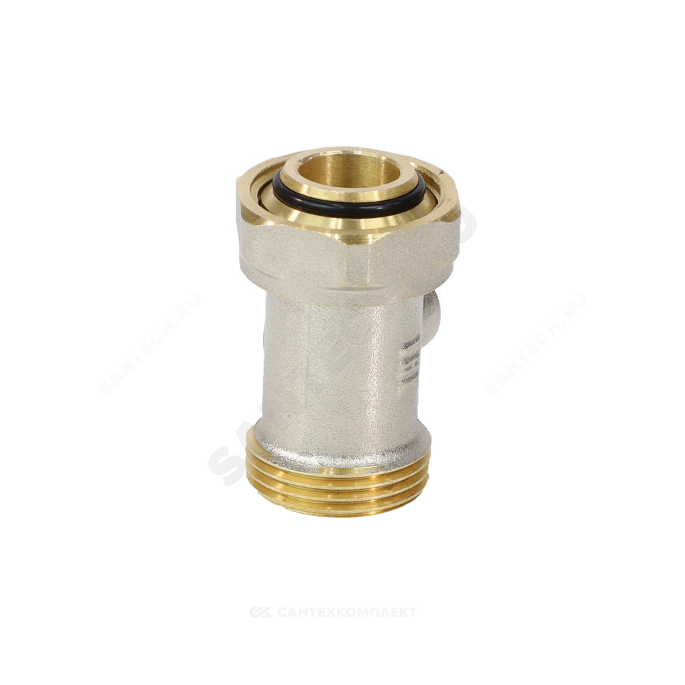 Узел нижнего подключения раздельный Ду 20 Ру10 3/4"x3/4" под евроконус двухтр прямой Aquasfera 5011-01