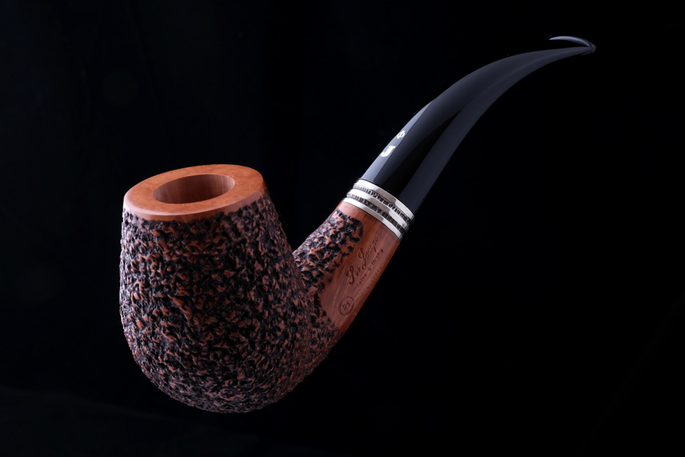 Курительная трубка Ser Jacopo R1 Divina Proporzione Bent в шкатулке, S803-2