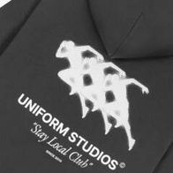 Худи UNIFORM Everyday Runners, графит/белый