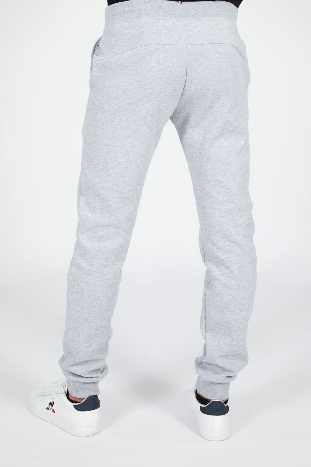 Мужские теннисные штаны Le Coq Sportif ESS Pant Slim No.2 M - серый