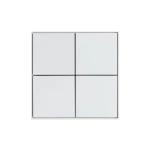 INTELLIGENT ARLIGHT Кнопочная панель KNX-304-23-IN White (BUS, Frame) (IARL, IP20 Металл, 2 года)