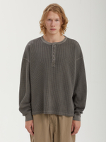 Мужской Лонгслив Waffle Henley
