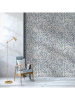 Жидкие обои LWDecor синий цвет
