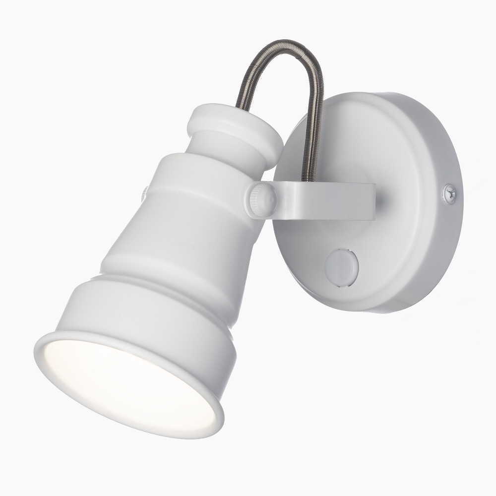 Citilux Бейкер CL541510 Спот поворотный с выключателем Белый