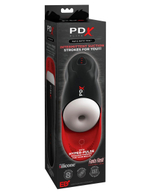 Автоматический мастурбатор PDX Elite Fap-O-Matic Pro (Цвет: белый с черным)