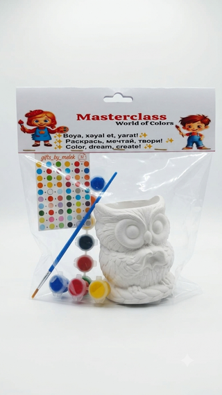 Gips fiqurlar. Masterclass world of colors 7
