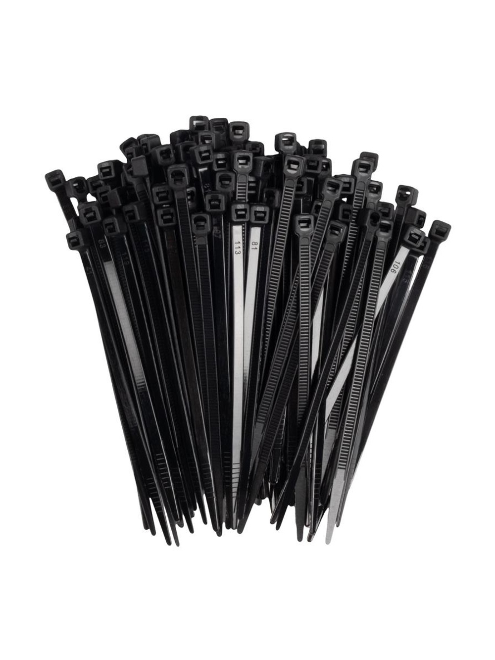 Хомут кабельный PCT 3.6х100-100BL 3.6х100 PA6.6 черн.(уп.100шт) JazzWay 5054424