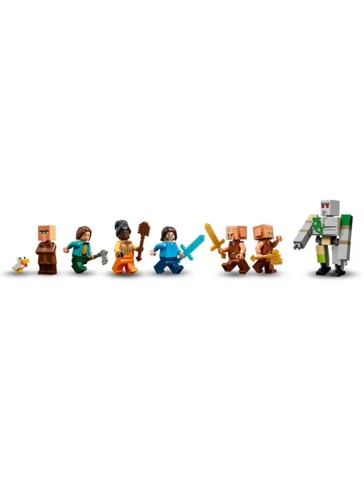 Конструктор Minecraft 21273 Нападение на деревню Гаста