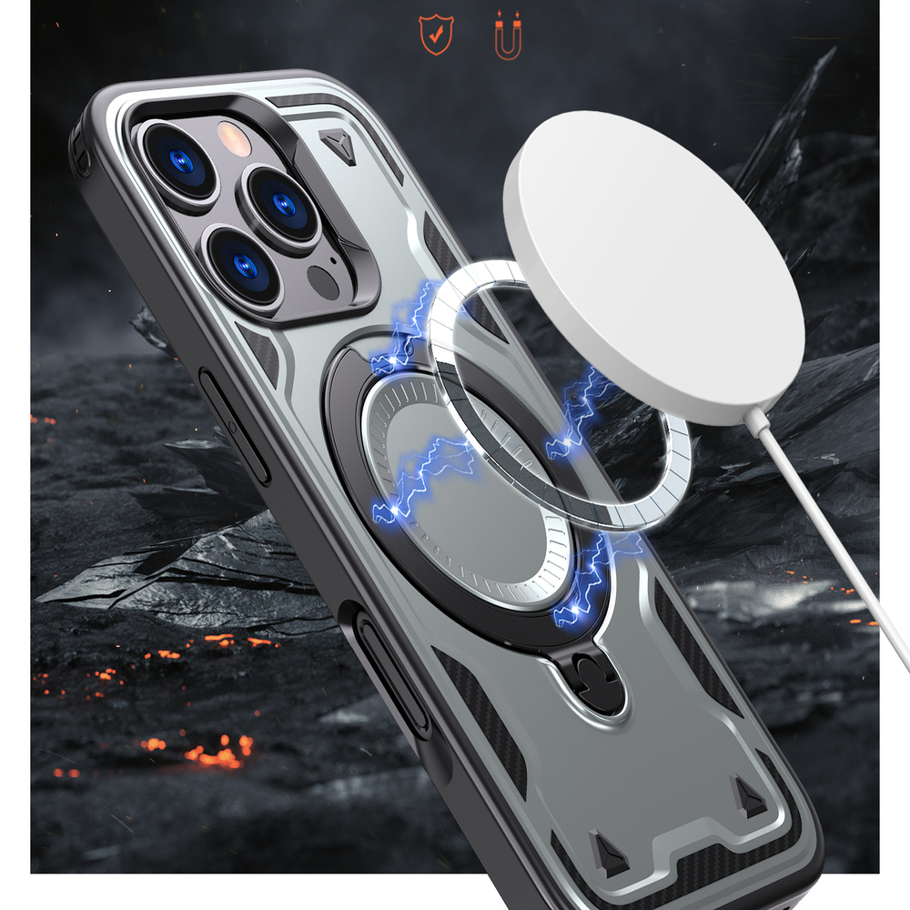 Чехол Magneto Case с кольцом для iPhone 16 Pro