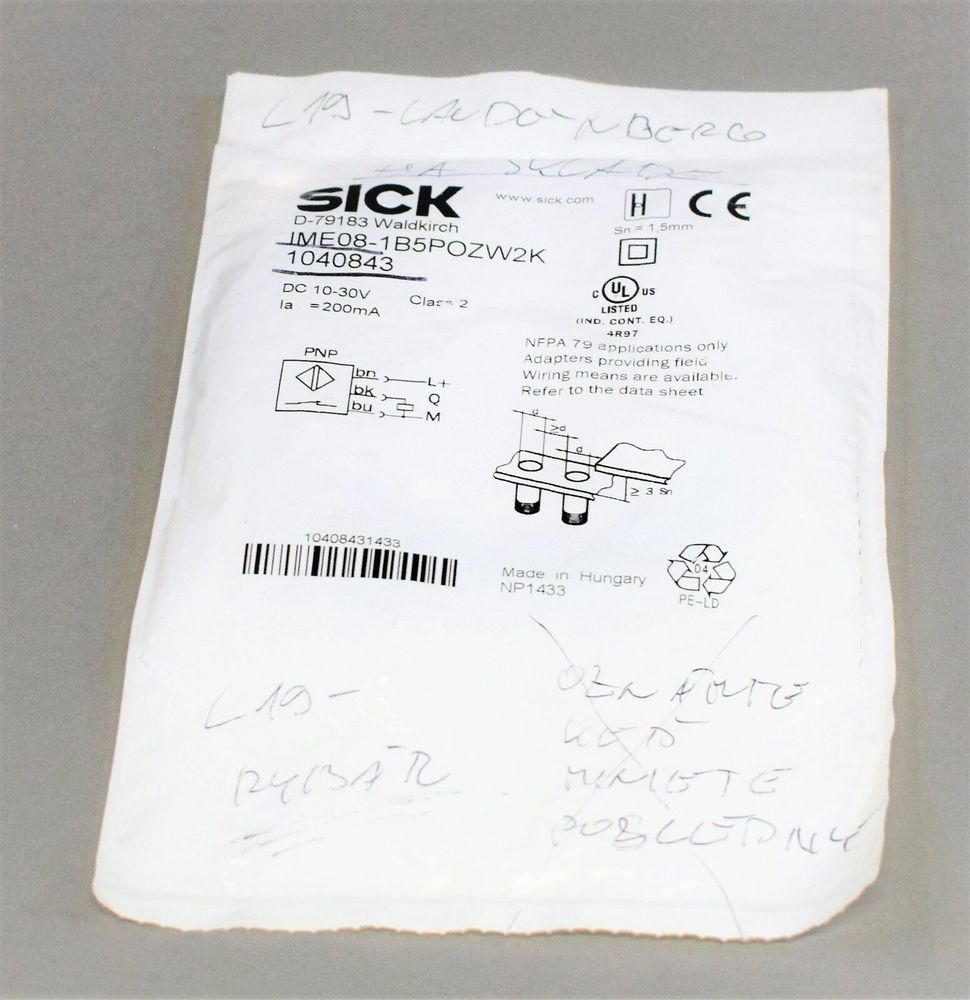 SICK IME08-1B5POZW2K SICK IME08-1B5POZW2K
