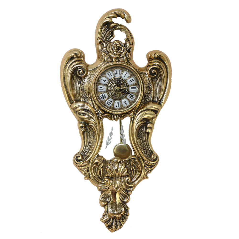 Bello De Bronze Часы Конша Пендулино с маятником настенные