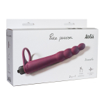 Вибронасадка для двойного проникновения Lola Games Pure Passion Bramble Wine Red 1201-02lola