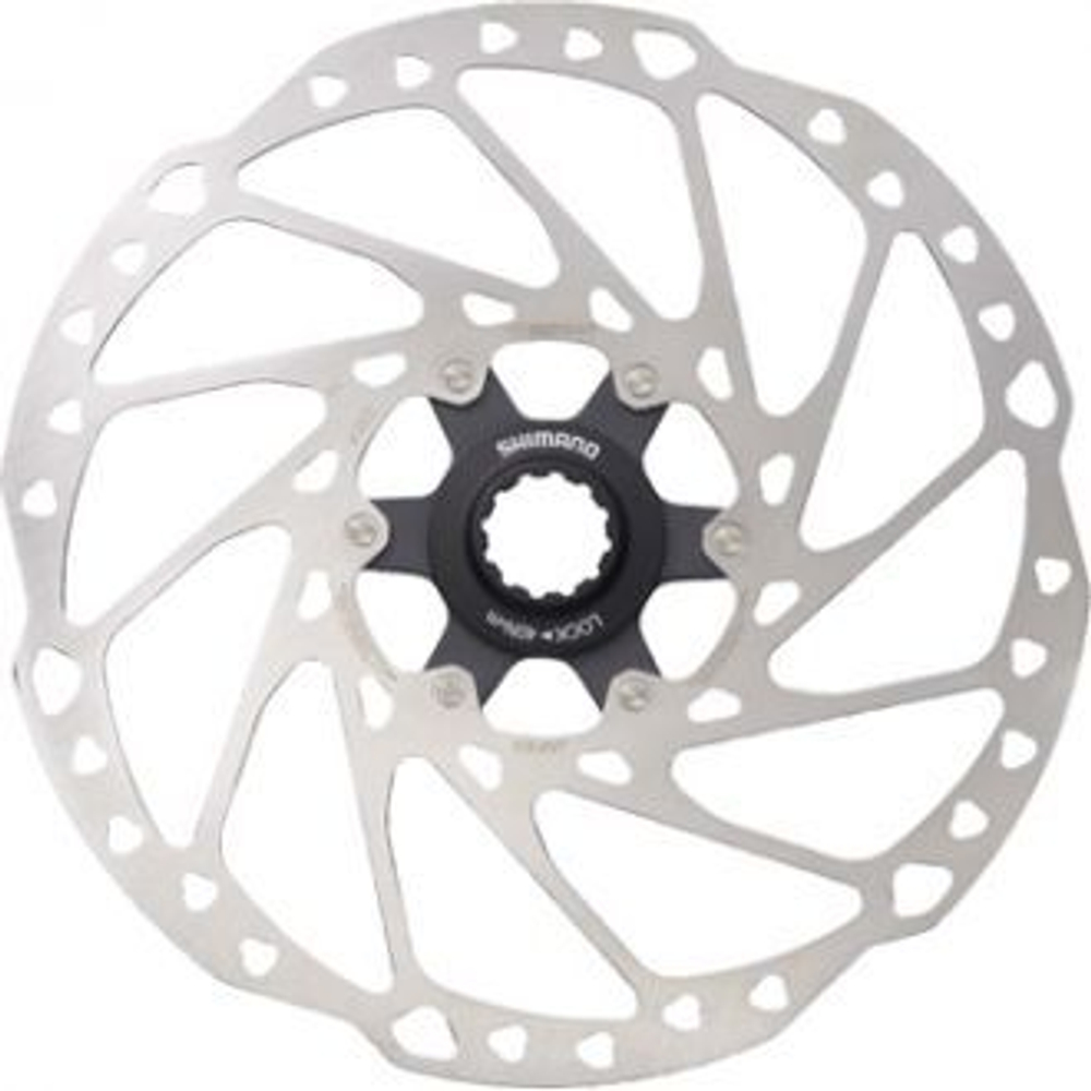 Тормозной диск Shimano Deore, RT64, 160мм, C.Lock ESMRT64