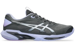Мужские кроссовки теннисные Asics Solution Speed FF 4 Night Energy - graphite grey/pure silver