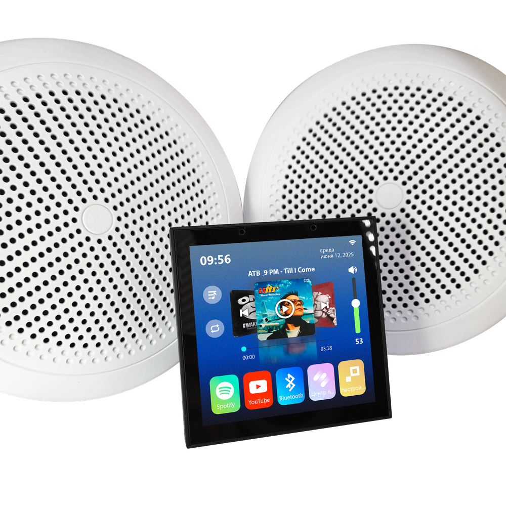 Комплект влагостойкой акустической системы для бани, сауны и хамама SW SENSOR 2.0 - Sauna R2