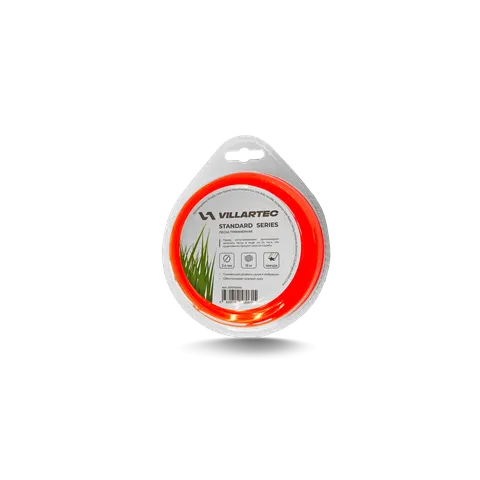 Леска для триммера звезда 2,4 мм × 15 м VILLARTEC Standard, 5012720015