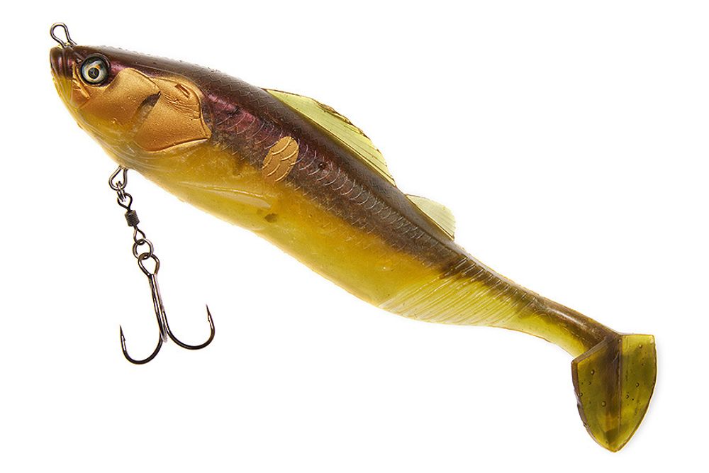 Приманка ADUSTA Pick tail swimmer 6" #205 Ayu
