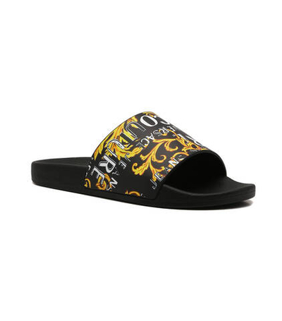 Шлепанцы Versace Jeans Couture - черный(74VA3SQ3ZS631)