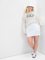 Флисовая толстовка с круглым вырезом и логотипом - GAP
