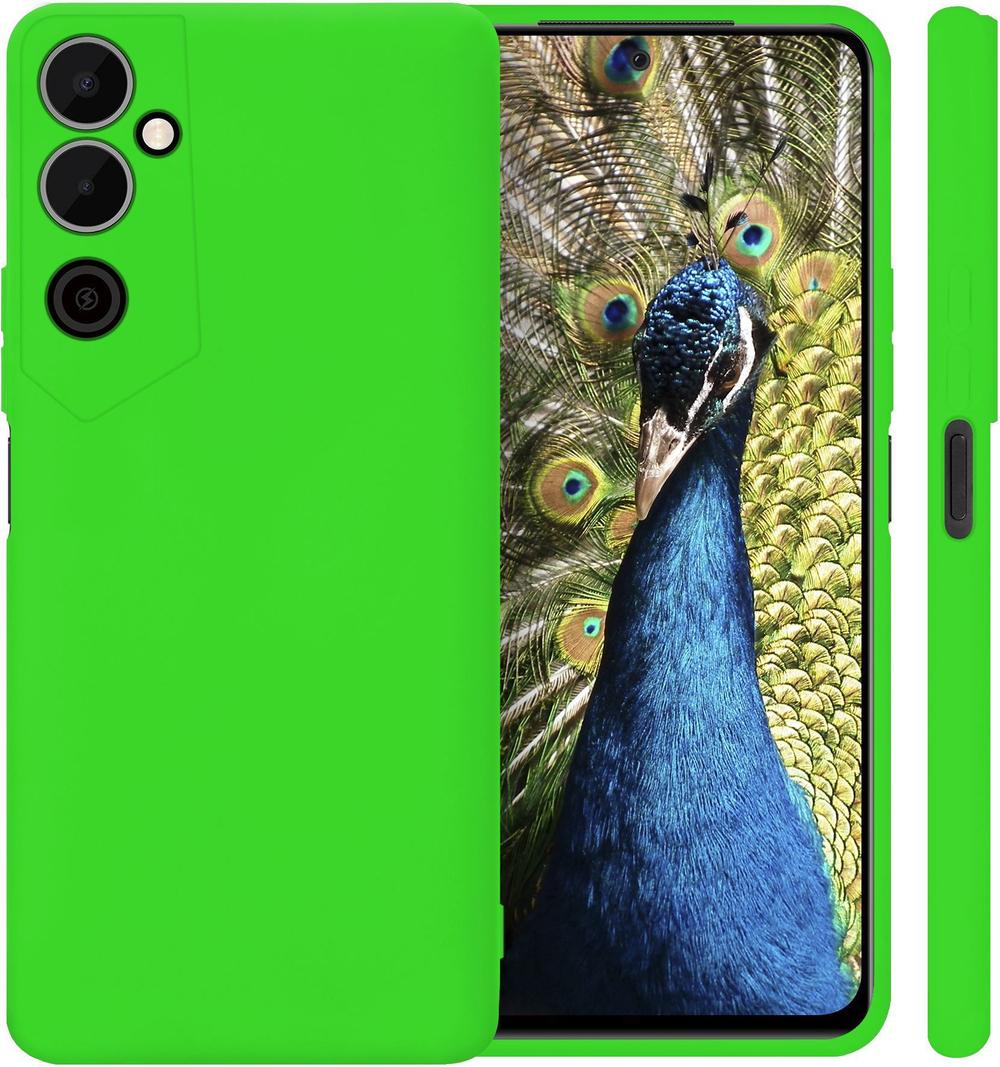 Мягкий Soft Touch чехол из силикона для TECNO POVA NEO 2 с бархатной подкладкой
