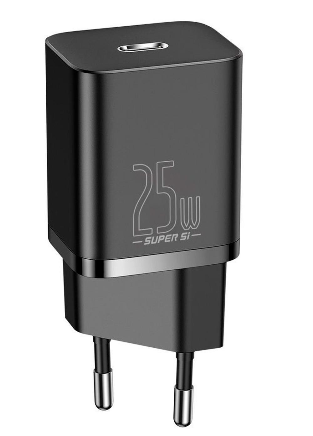 Сетевое зар. устр. Baseus Super Si Quick Charger 1C 25W 1м EU (TZCCSUP-L01) черное