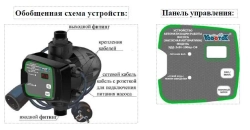 Регулятор давл. электр. "Vodotok" ЭДД-3кВт-10Бар-СФ