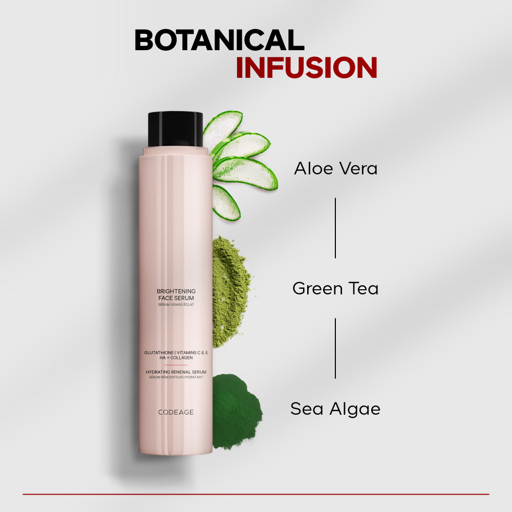 Codeage, Maison Rouge Skincare, осветляющая сыворотка для лица, запасной блок, 50 мл (1,7 жидк. унции)