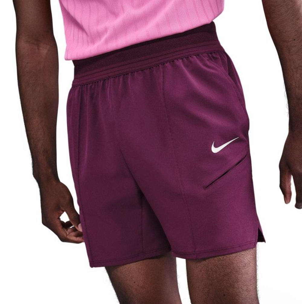 Мужские теннисные шорты Nike Court Slam Dri-Fit - bordeaux