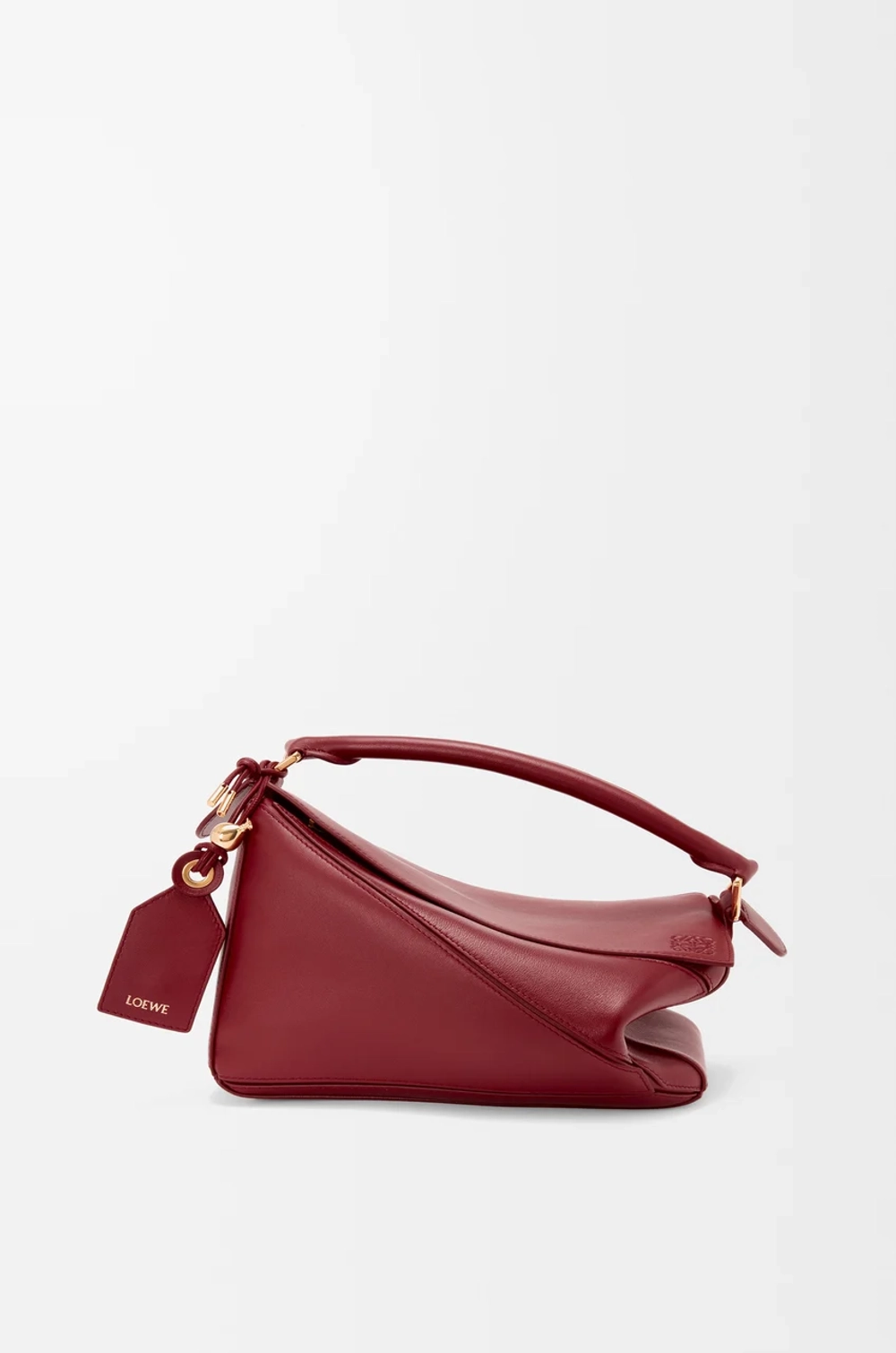 Loewe Маленькая сумка натуральной кожи, красный