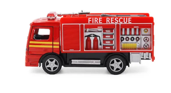 Металлическая машинка KinsFun 1:32 Rescue Fire Engine KS5110D