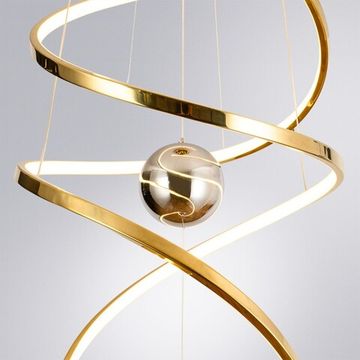 Подвесной светильник 82W 3000K A2964SP-82PB латунь Euphoria Arte Lamp